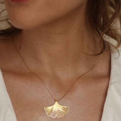 Gingko Leaf Necklace