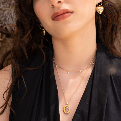 Mexican Sugar Skull Necklace