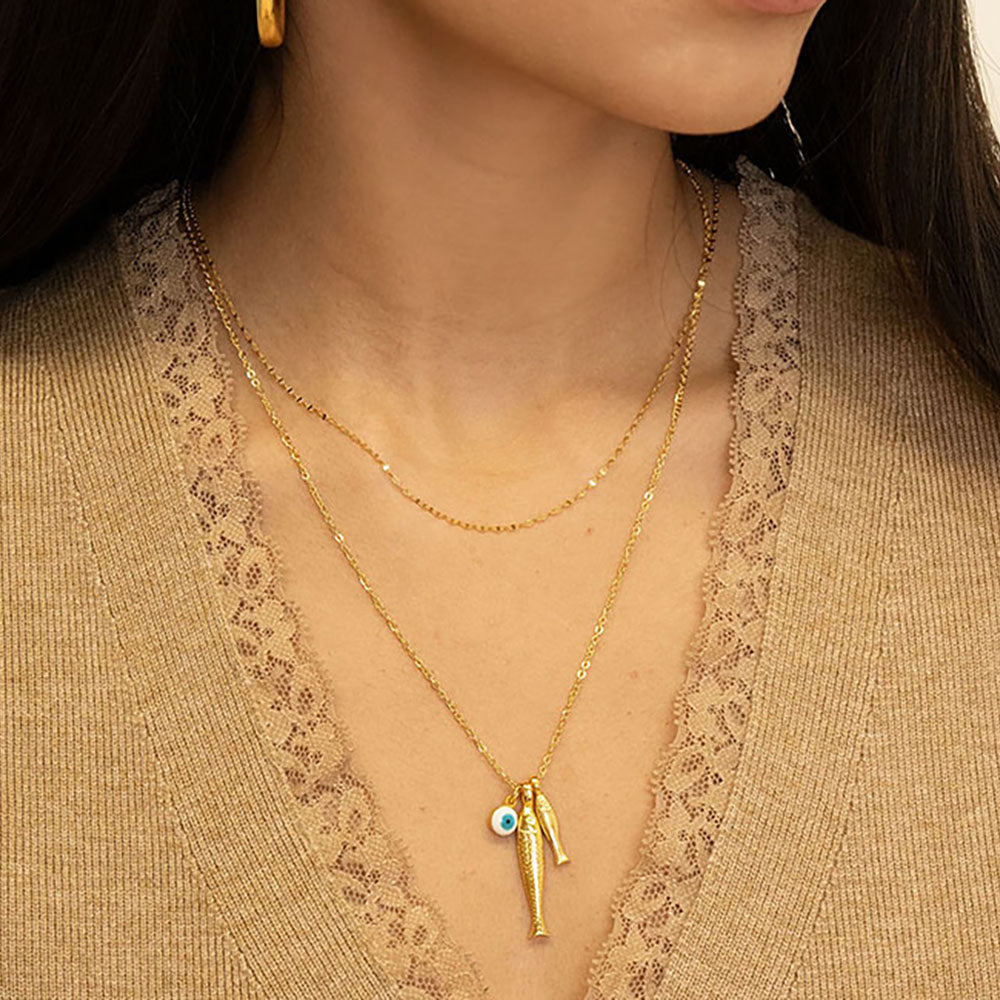 Ionian Fish Necklace