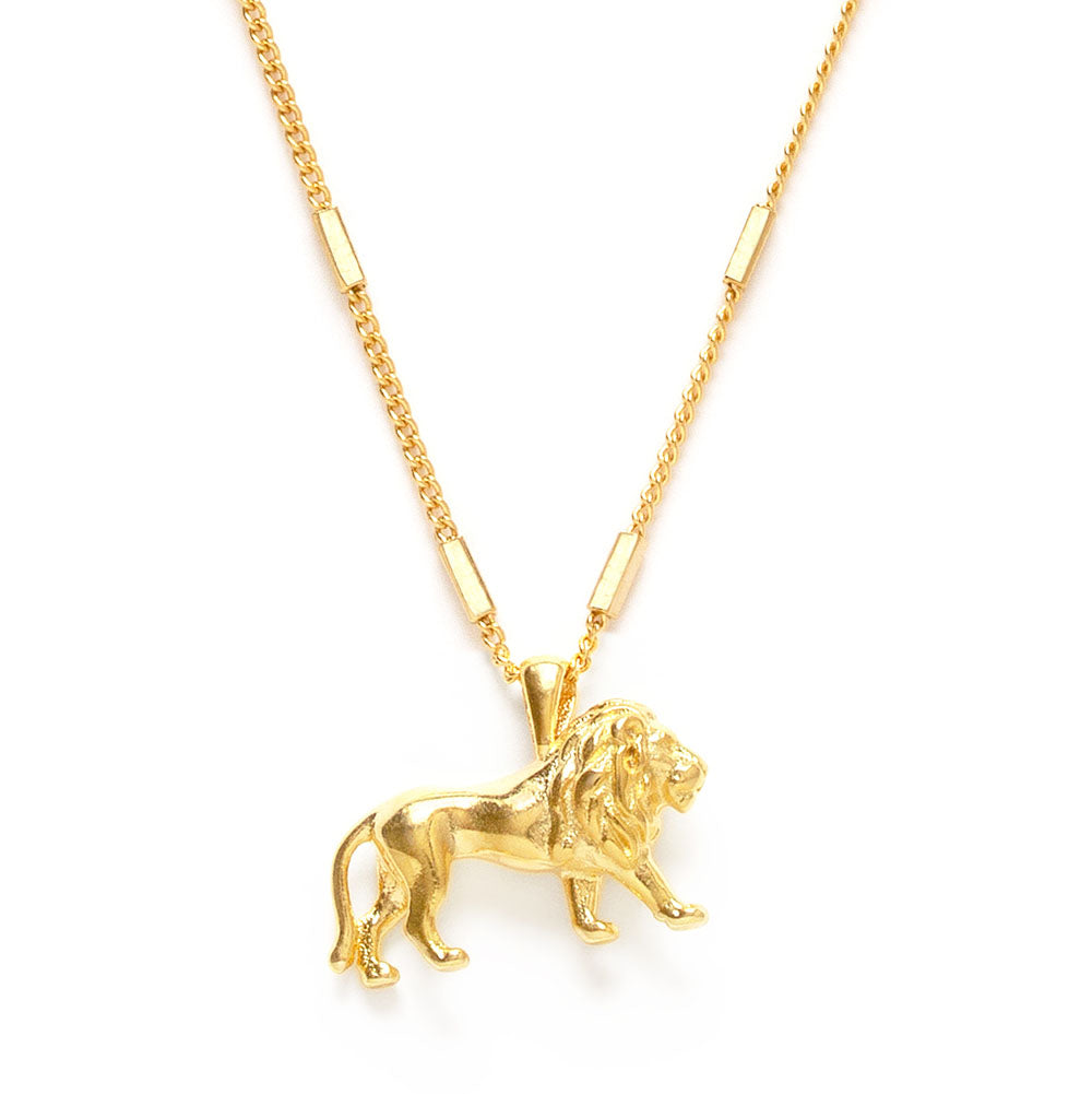 Leo Lion Charm Necklace