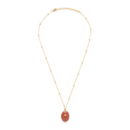 Evening Star Locket Necklace