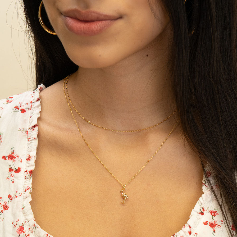 Sparkle Mirror Layering Chain