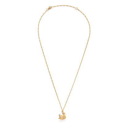 Mother Swan Pendant Necklace