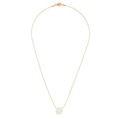 Mother of Pearl Zodiac Necklace | Cancer