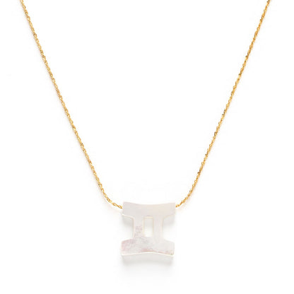 Mother of Pearl Zodiac Necklaces