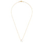 Mother of Pearl Zodiac Necklace | Leo