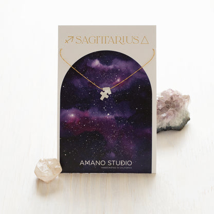 Mother of Pearl Zodiac Necklaces