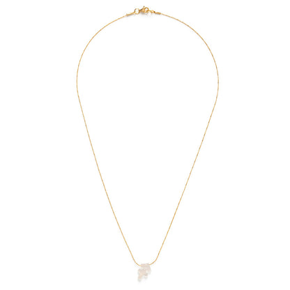 Mother of Pearl Zodiac Necklace | Sagittarius