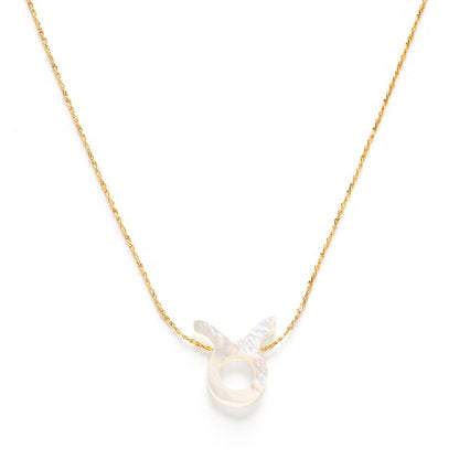 Mother of Pearl Zodiac Necklaces