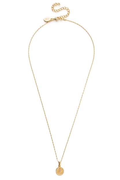 Tiny Zodiac Medallion | Scorpio