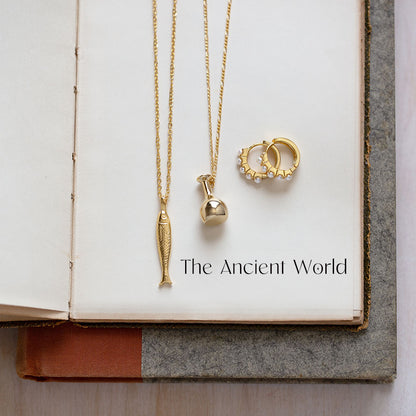Ancient Vessel Pendant Necklace