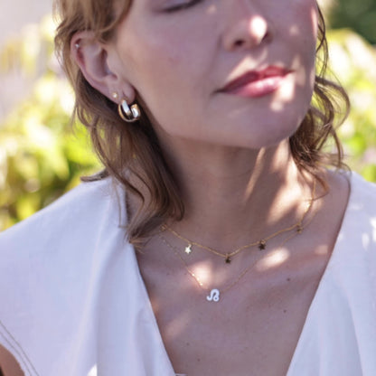 Mother of Pearl Zodiac Necklace | Cancer