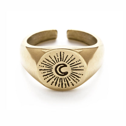 La Luz Signet Ring