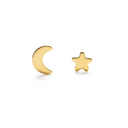 Night Sky Stud Earrings