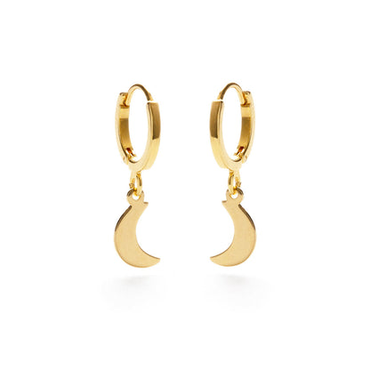 Night Sky Huggie Hoops