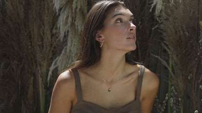 Moon Phases Crescent Earrings