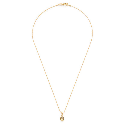 November Birthstone Necklace | Citrine