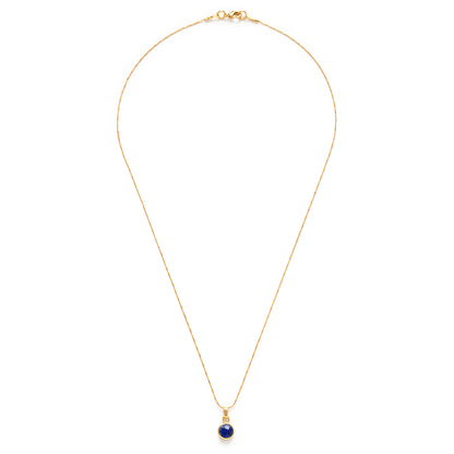 September Birthstone Necklace | Sapphire