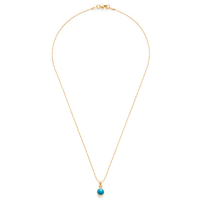 December Birthstone Necklace | Turquoise
