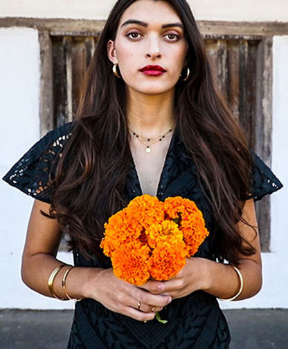 Five Graces Necklace | Black