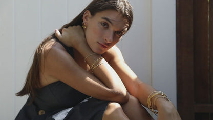 Night Sky Huggie Hoops